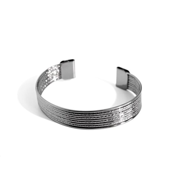 ​Limitlessly Layered - Black Bracelet - Picture 2 of 2